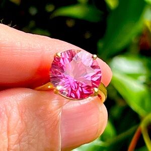 Tourmaline Statement Ring on 14kt gold